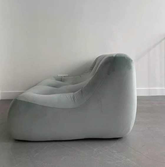 Image 1 of Divano a 2 posti verde Kali di Michel Ducaroy per Ligne Roset