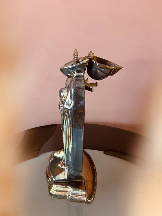 Image 1 of Knight fireplace set decoration 1920s