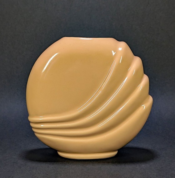 Image 1 of Vintage Italian Soliflore Vase in Ceramic - Art Deco 80's