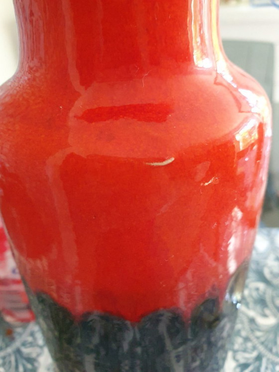 Image 1 of Vaso Schöne Scheurich 200-28 arancio-bruno