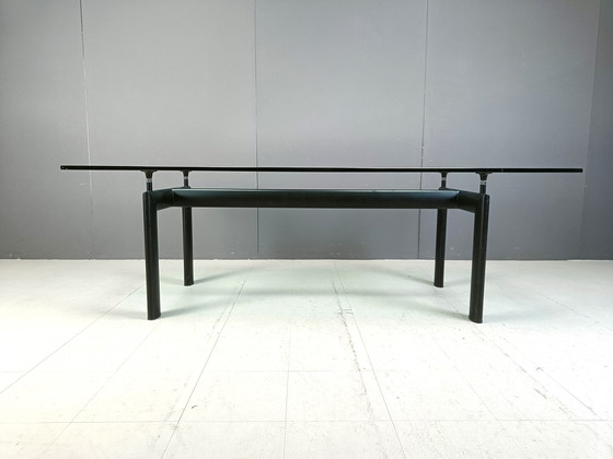 Image 1 of Lc6 Dining Table By Le Corbusier For Cassina, 1990S