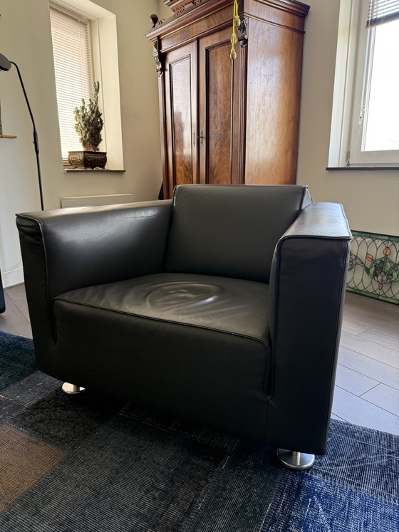 Image 1 of DESIGN ON STOCK MEN'S ARMCHAIR LEATHER