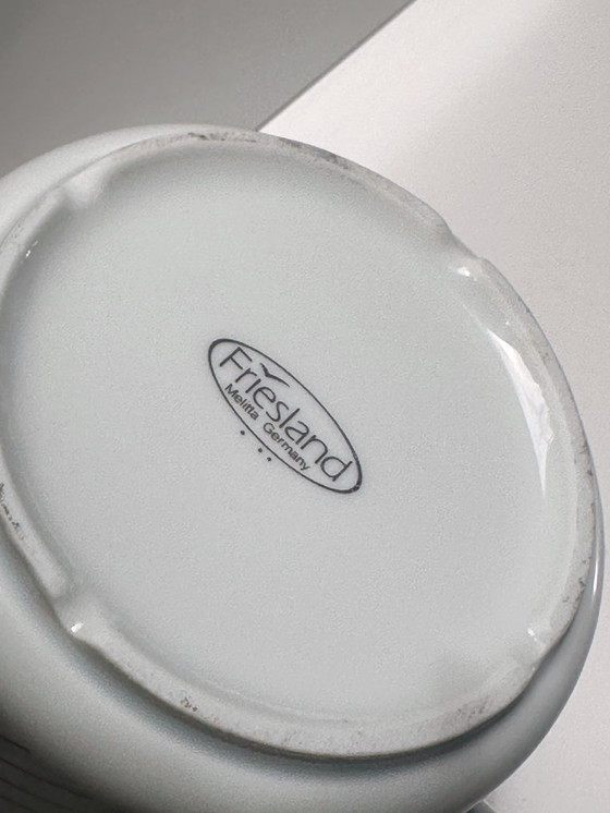 Image 1 of Melitta Friesland caffettiera da tè Lutz Rabold Life Magic Red Postmodern Memphis Milano 80s 90s Porcellana