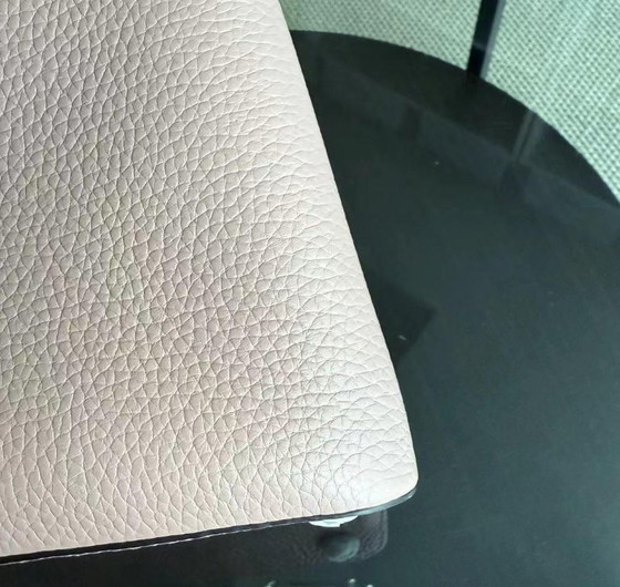 Image 1 of LOUIS VUITTON CAPUCINES - BB CUIR DE VEAU TAURILLON ROSE JASMIN FERMOIR ARGENTÉ