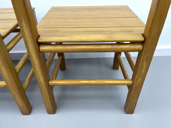 Image 1 of Set vintage di 4 sedie "Stable" di Karin Mobring per IKEA, 1977