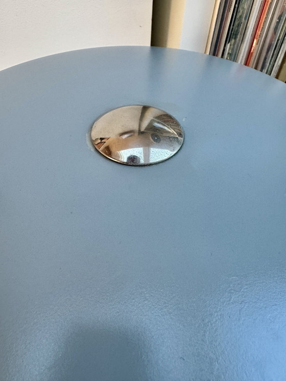 Image 1 of Bauhaus Table Lamp by VEB NARVA Lengefeld – Vintage 1960s Adjustable UFO Desk Light, West Germany Mid-Century Modern Lamp