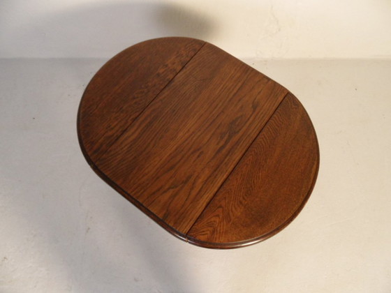 Image 1 of Vintage oak side table