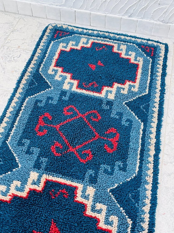 Image 1 of Vintage Blue Rug
