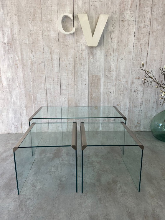 Image 1 of Set of 3 Galliotti & Radice coffee tables