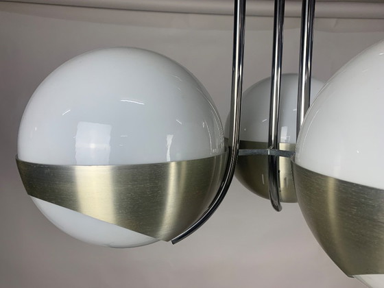 Image 1 of Lamperti-Kronleuchter Italien 1970er Jahre