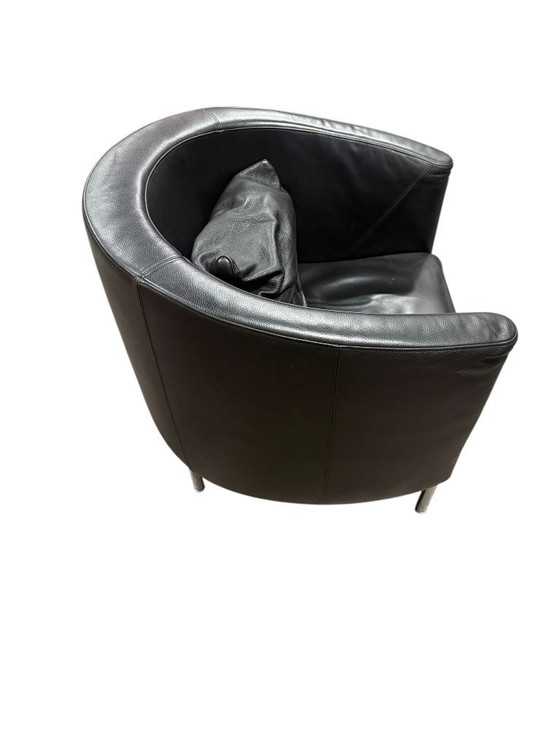 Image 1 of Dreipunkt Leder Sessel