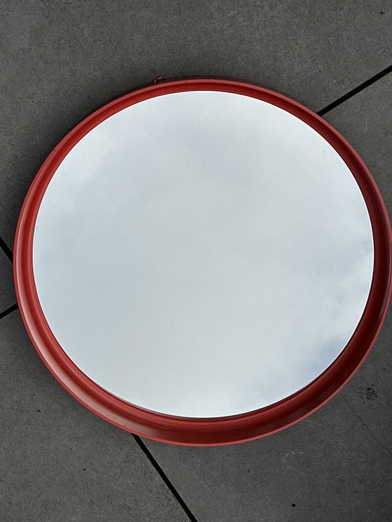 Image 1 of SCHÖNINGER art deco vintage Jaren 70 wand spiegel Hollywood regency stijl