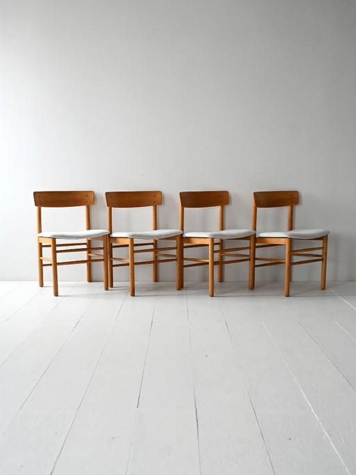 Set van 4 Deense stoelen van Farstrup Furniture