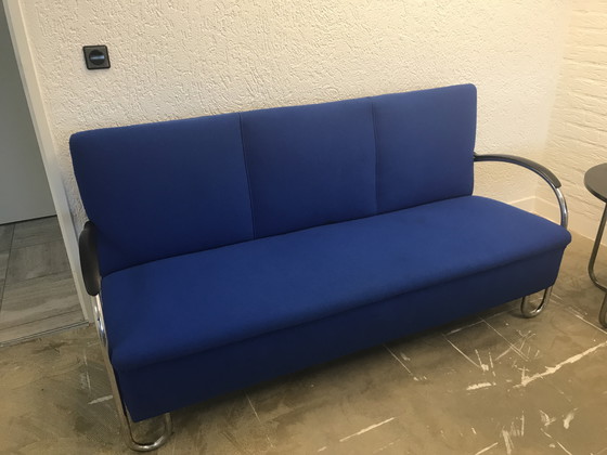 Image 1 of Three Seat Bench W.H. Gispen Model 444 ca. 1935