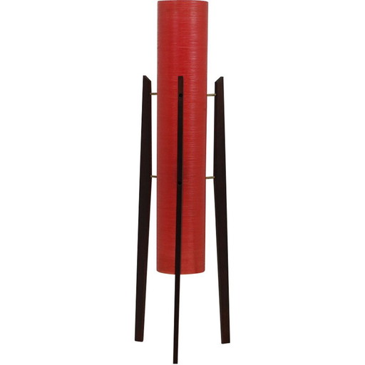 Vintage Space Age "Rocket" floor lamp, Czechoslovakia 1970