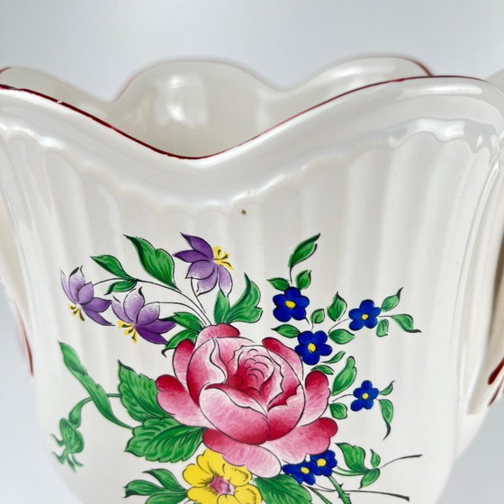 Image 1 of KG Lunéville bloempot, Réverbère model, 1950