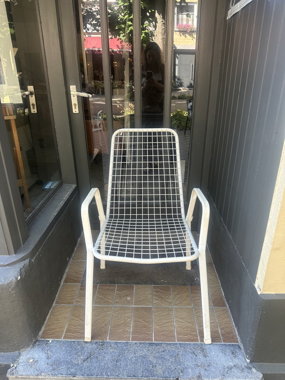 Image 1 of 4 Vintage wire garden chairs