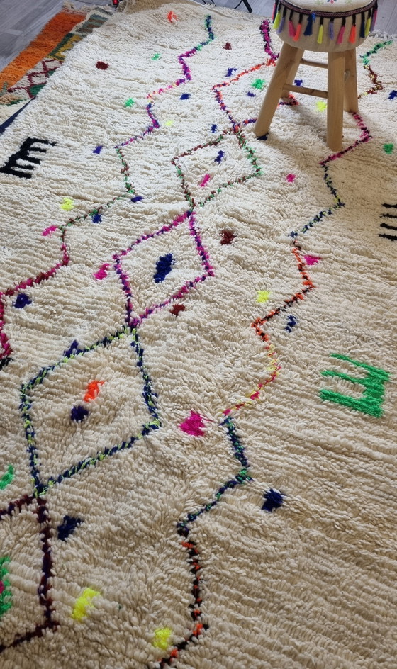 Image 1 of Beni Ouarain berber carpet 150x250 cm 