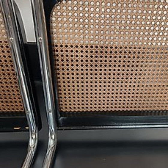 Image 1 of Set di quattro sedie B32 di Gavina della fine degli anni '60