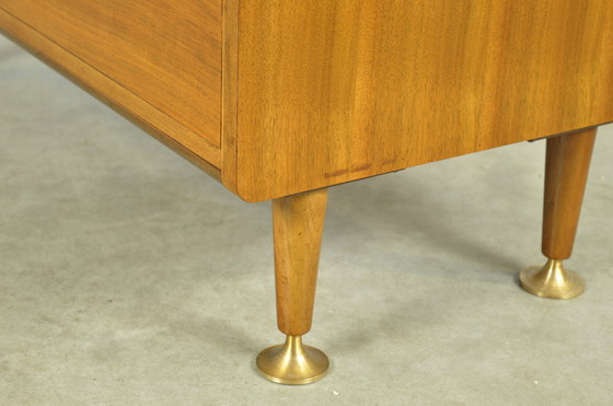 Image 1 of Commode en noyer A.A. Patijn du milieu du siècle 1950 Pays-Bas