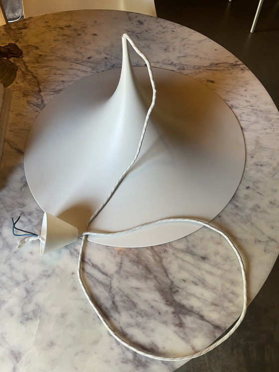 Image 1 of Lampada a sospensione vintage a forma di tromba