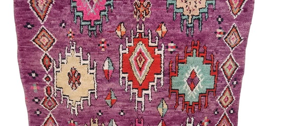 Image 1 of Berber Carpet Rug Vintage Moroccan Wool New