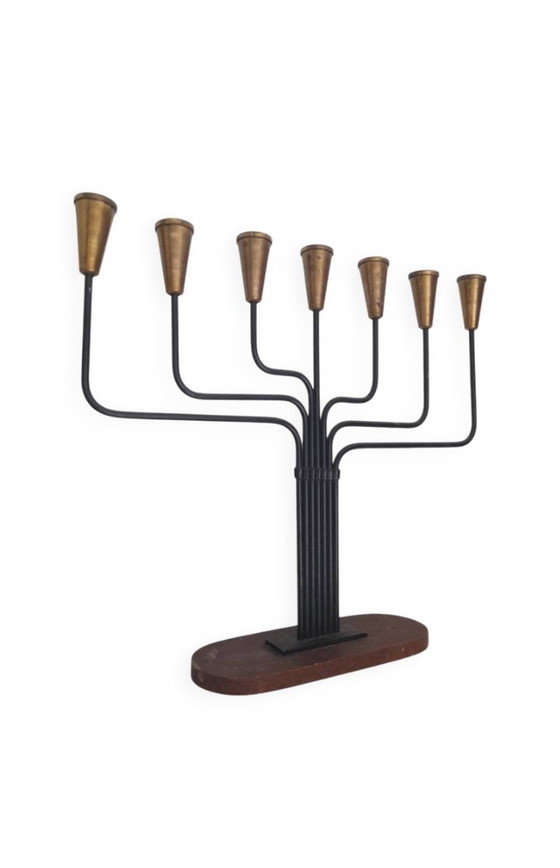 Image 1 of Scandinavian chandelier Gunnar Ander for Ystad