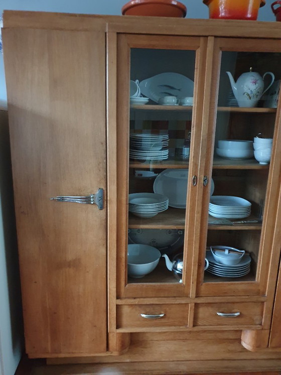 Image 1 of art deco vitrinekast