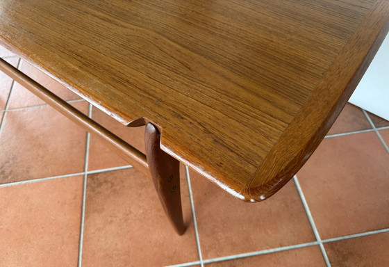 Image 1 of Coffee Table JH 575 Hans Wegner Teak Table Danish Design Hansen