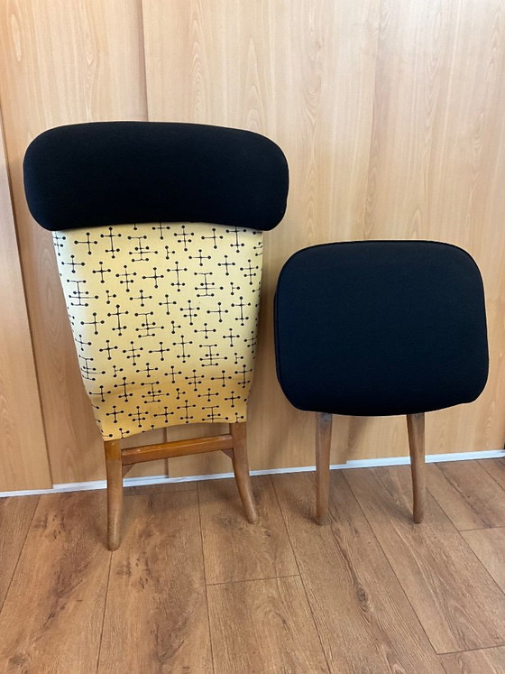 Congo Sessel, Artifort, Holz, Stoff, Schwarz (Foto 4 von 5)