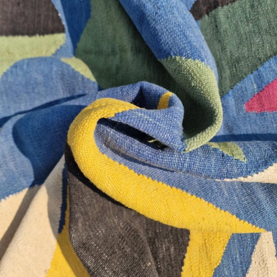 Tapisserie tissée à la main Henri Matisse Atelier Mourlot 1959 | Laine | Art textile moderne (91 × 72 po) (photo 7 of 9)