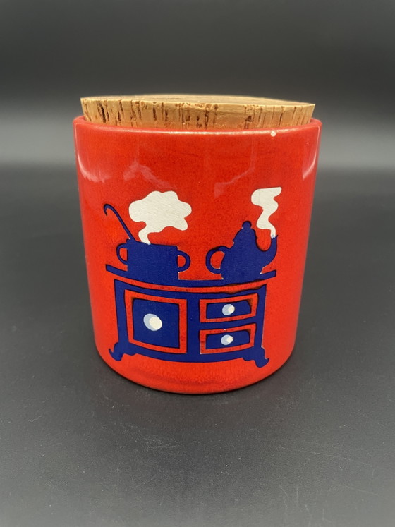 Vintage Ceramic Storage Jar by Wächtersbach Keramik 70s-80s – Wächtersbach Keramik,, Crockery (photo 6 of 8)