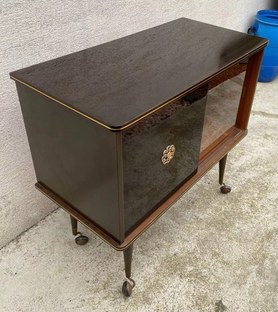 Image 1 of Mobile bar espositivo vintage anni '60/'70 su ruote