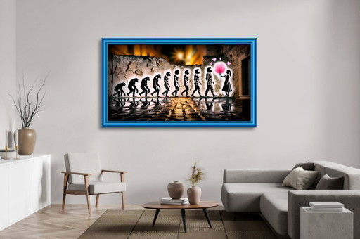 MikoArt-Liquid Gloss®-06/Love Evolution-175x100cm-0362