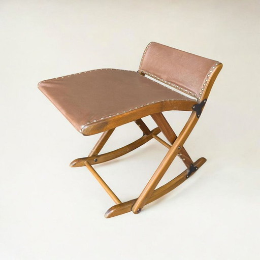 Mid Century schommelvoet van Holz Mayer uit de jaren 50
