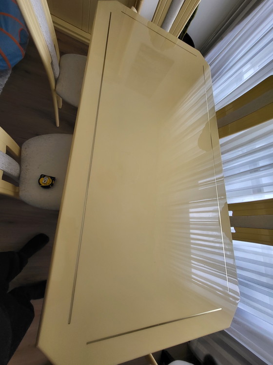 Image 1 of Dining table with 6 chairs