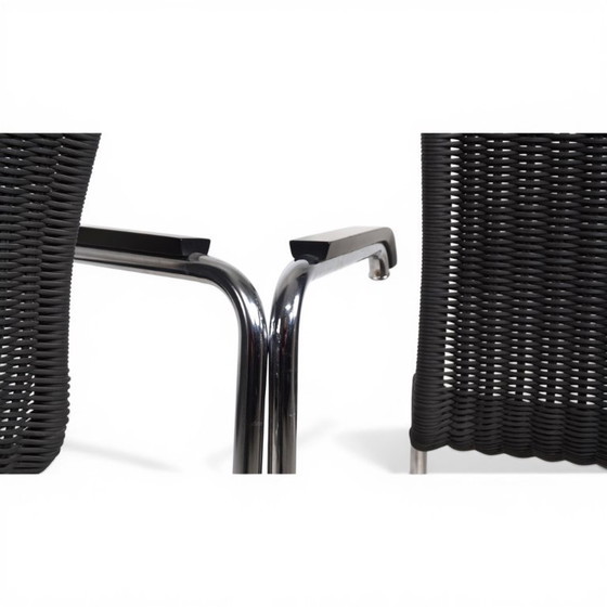 Image 1 of Ensemble de 2 chaises cantilever Tecta D25 avec accoudoirs, par Axel Bruchhäuser, 1980