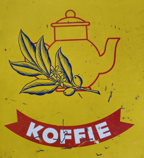 Image 1 of Scatola di latta per esposizione Van Nelle