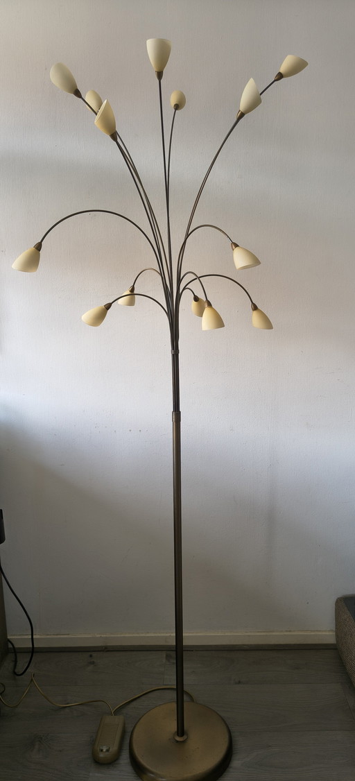 Vintage vloerlamp Steinhauer Tarda 