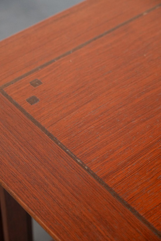 Image 1 of Square design Art Deco side/coffee table by Schuitema from the Decoforma series