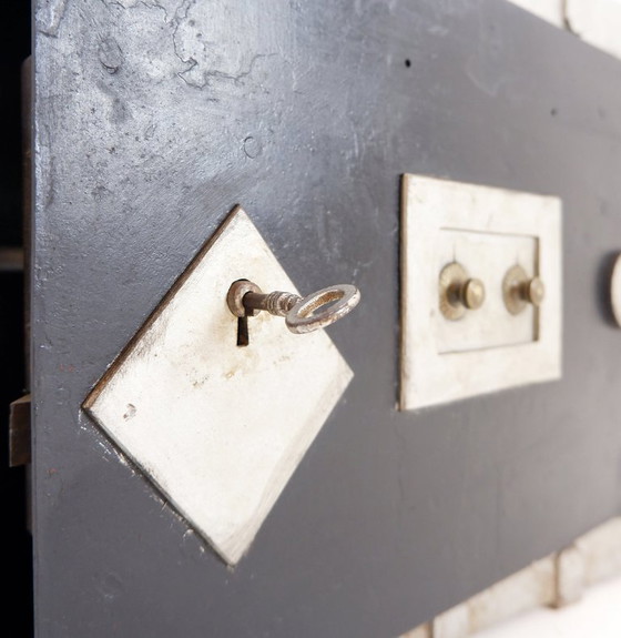 Image 1 of Cassaforte antica in ghisa incombustibile