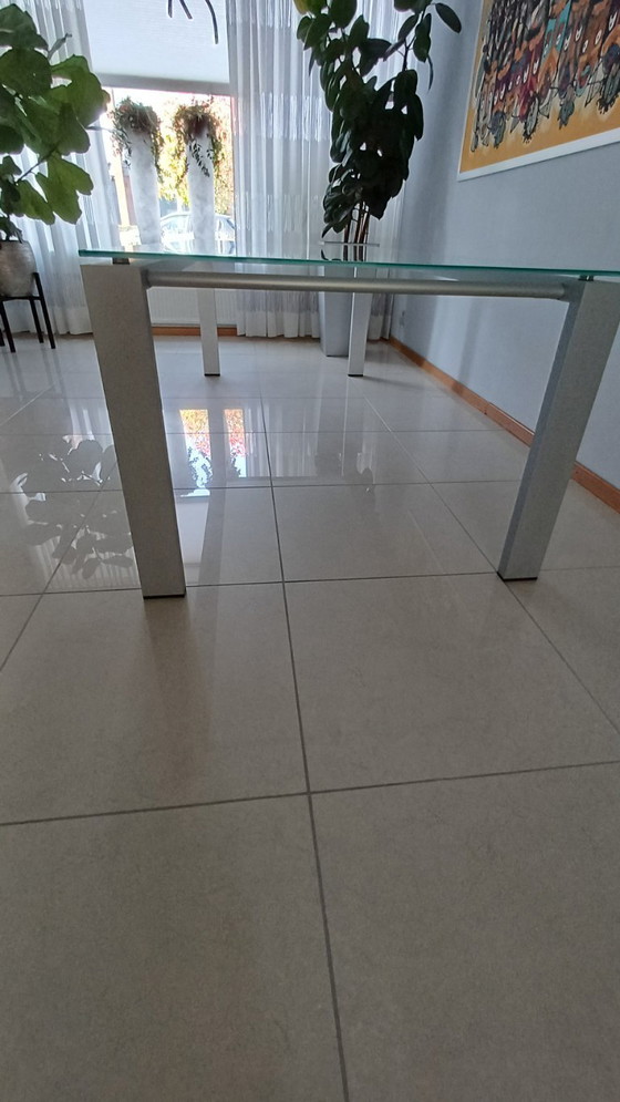 Image 1 of Arco Table Frosted Glass L*W*H = 240*105*75 cm