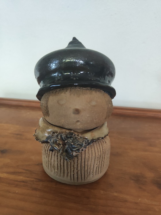 Image 1 of Zweeds vintage beeldje – Greta Dahlström voor Trollebo Keramik