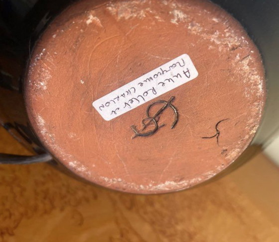 Image 1 of Handcrafted Ceramic Lamp Stand