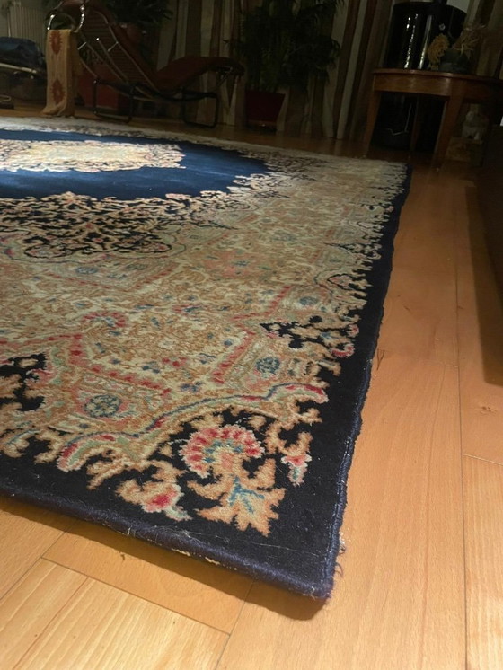 Image 1 of Antiker Kerman-Orientalischer Teppich aus dem Iran