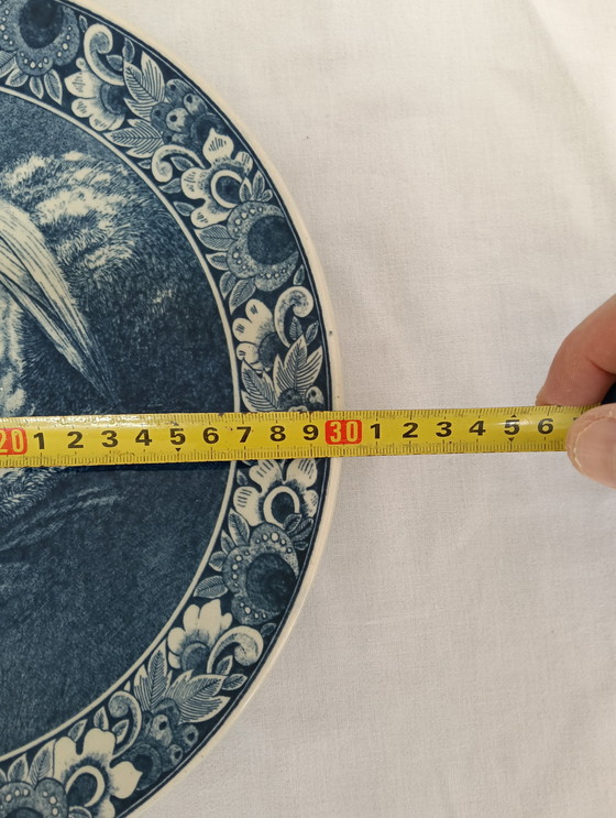 Image 1 of Delfst blauwe borden 