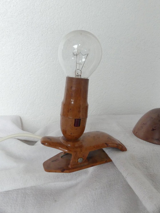 Image 1 of Hergil Clamp Lamp Mini-Pils Clamp Lamp UK1aEb