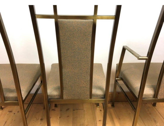 Image 1 of Table Belgo Chrom Design Vintage + 6 chaises assorties