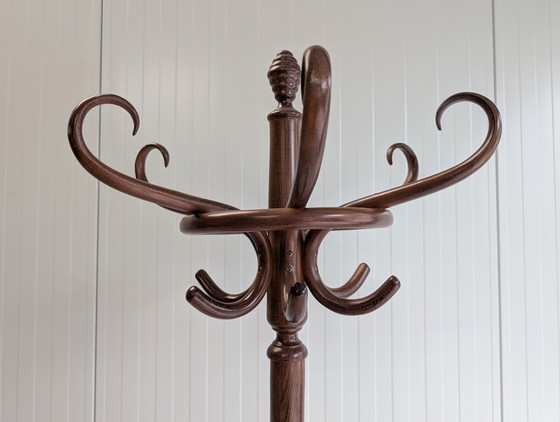 Vintage Staande Kapstok in Thonet-stijl – Kapstokken, Wood (photo 2 of 7)