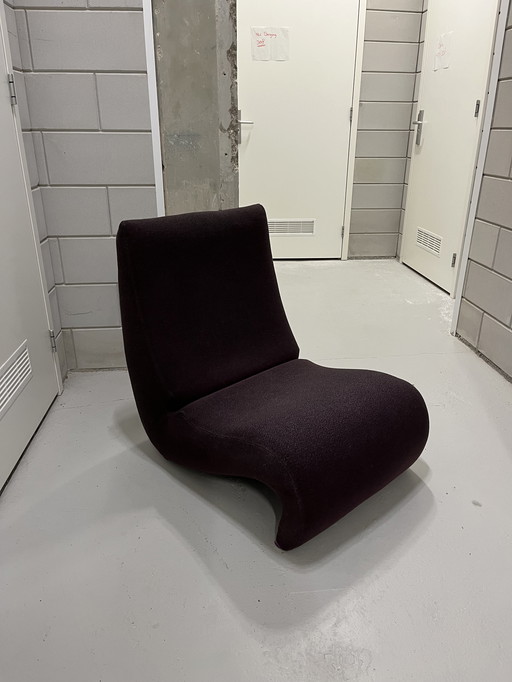 Verner Panton para Vitra Amoebe Aubergine Vintage